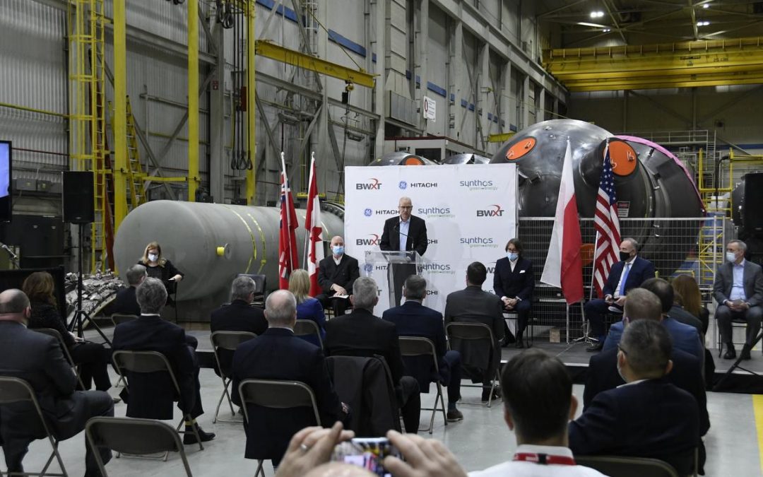 Cambridge’s BWXT Canada lands nuclear contracts worth up to $1 billion.