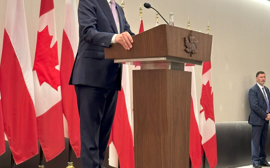 Prime Minister Of Poland Mateusz Morawiecki Visited Canada