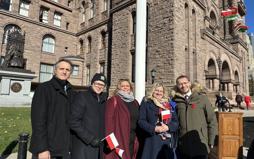 The Flag Raising Ceremony at Queens Park