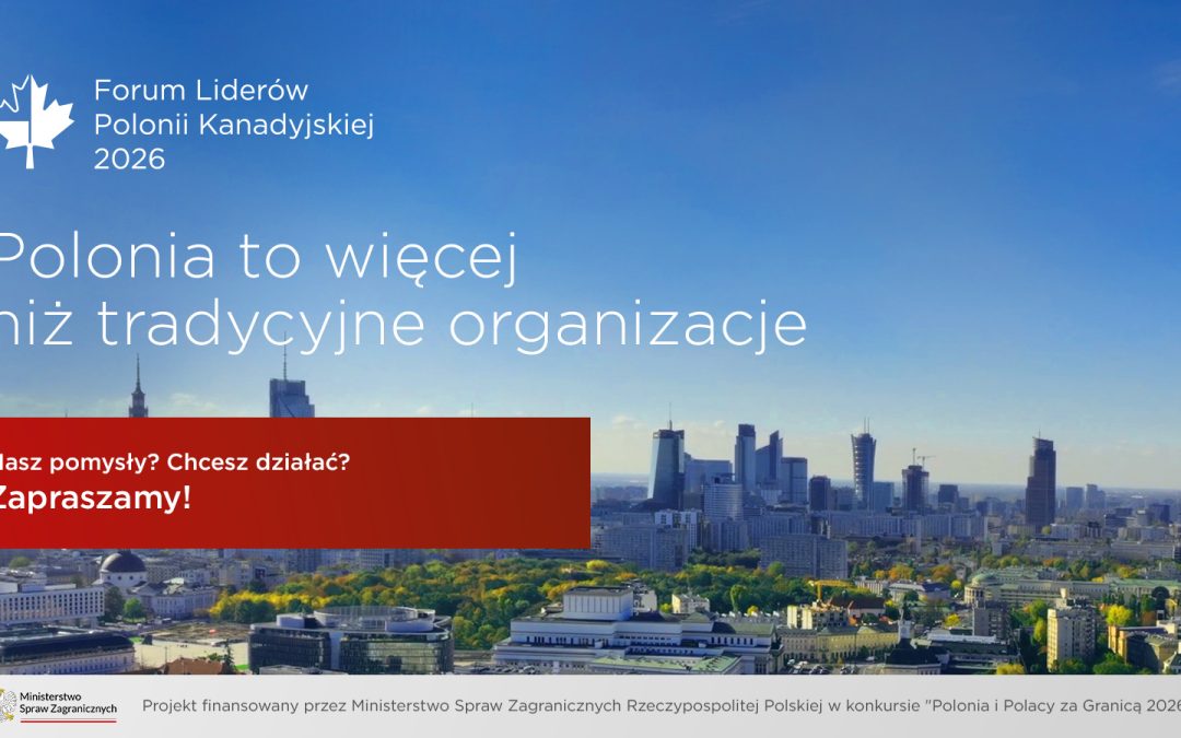 CPCC receives funding to co-organize the Leaders Forum in Warsaw